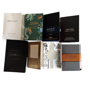 Luxury Men's Fragrance Discovery Set: Burberry, Chris Collins, Tom Ford ++ NEW